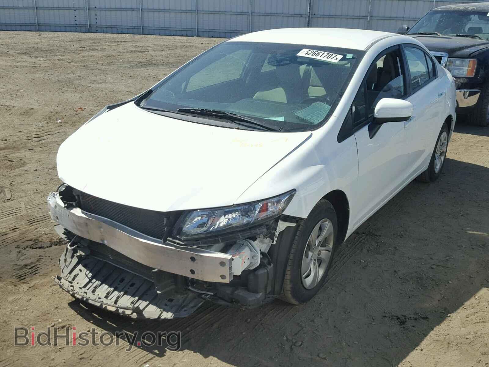 2014 HONDA CIVIC - VIN: 19XFB2F57EE263300 - Фото 2