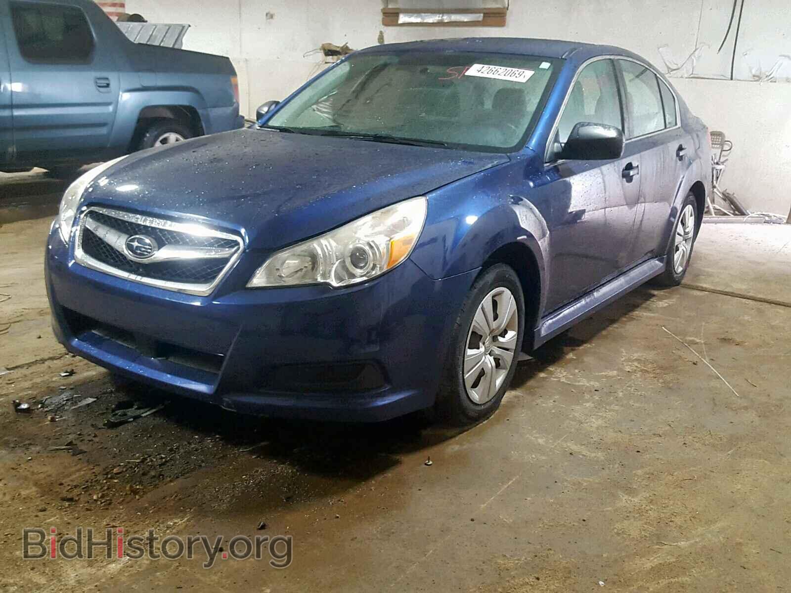 2011 SUBARU LEGACY - VIN: 4S3BMBA61B3241594 - Фото 2
