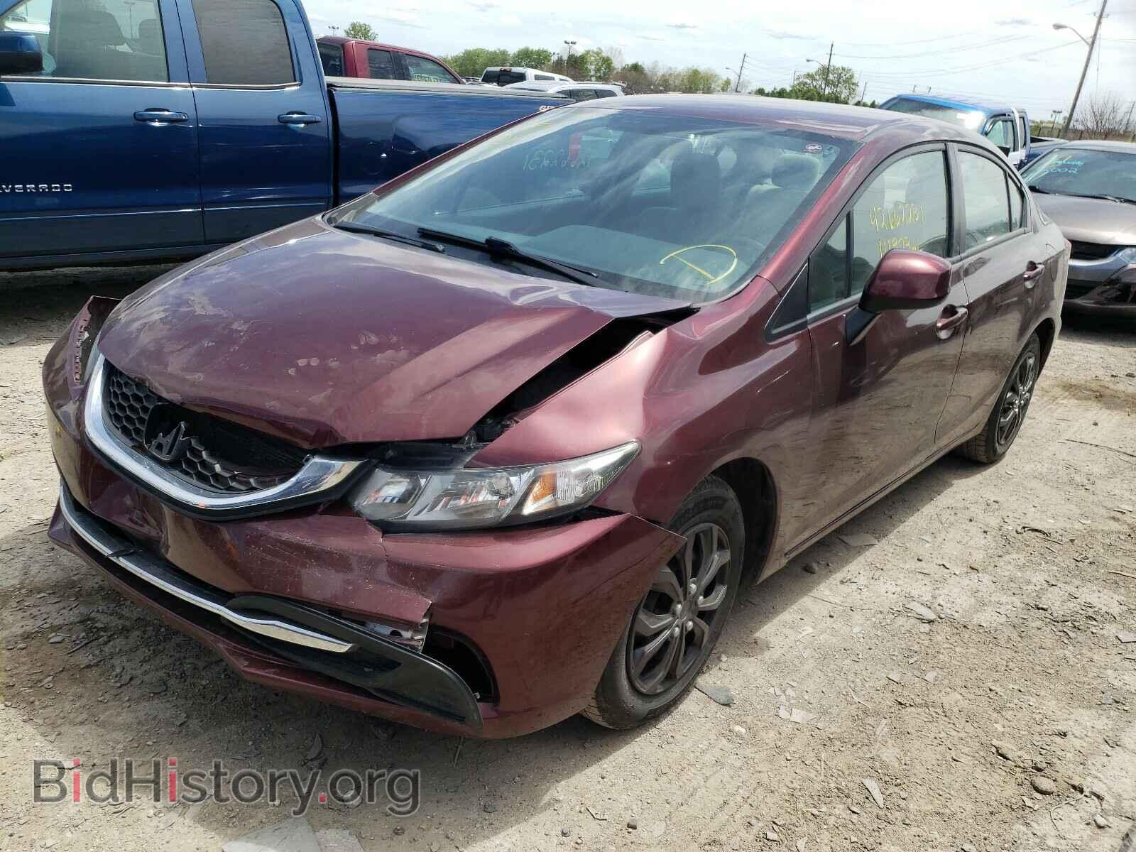 2013 HONDA CIVIC - VIN: 19XFB2F53DE086582 - Фото 2