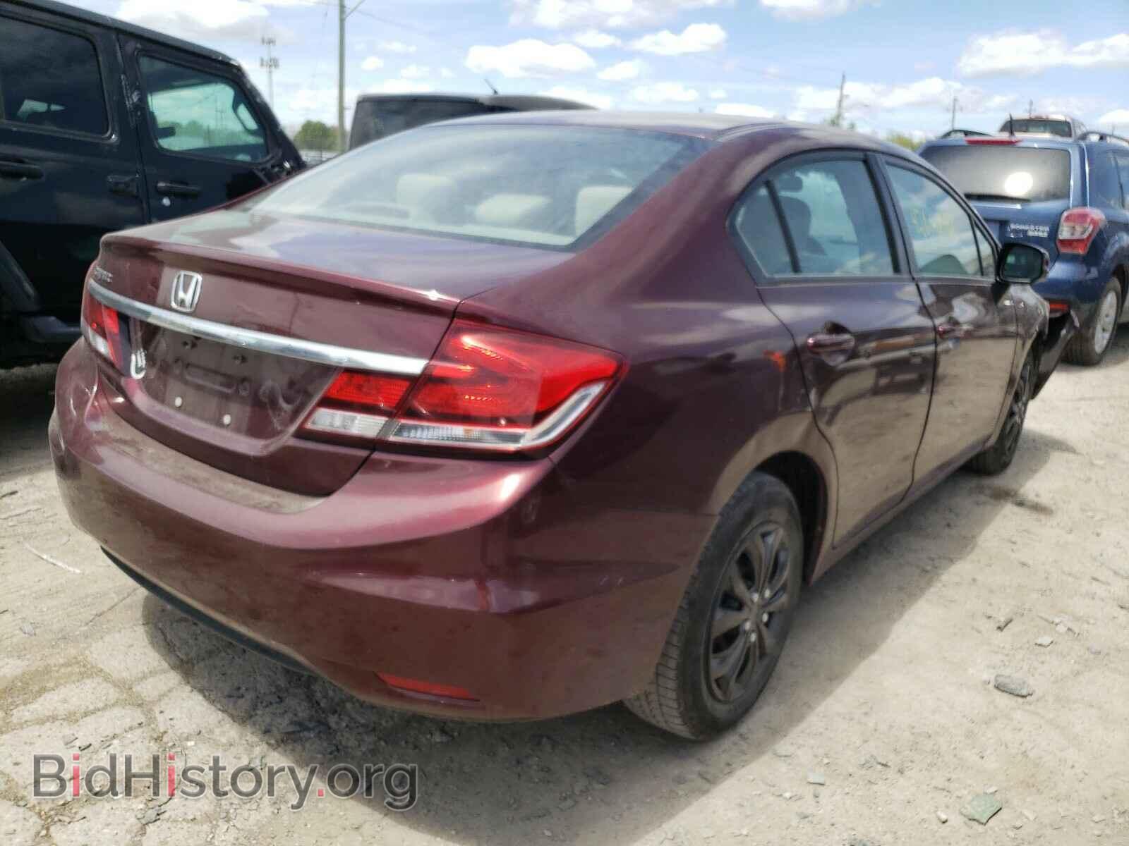 2013 HONDA CIVIC - VIN: 19XFB2F53DE086582 - Фото 4
