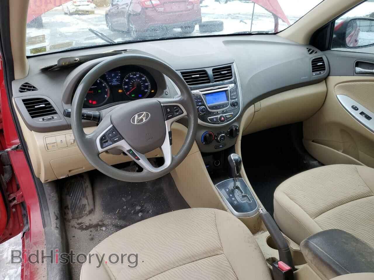 2012 HYUNDAI ACCENT - VIN: KMHCU4AE4CU130701 - Фото 8