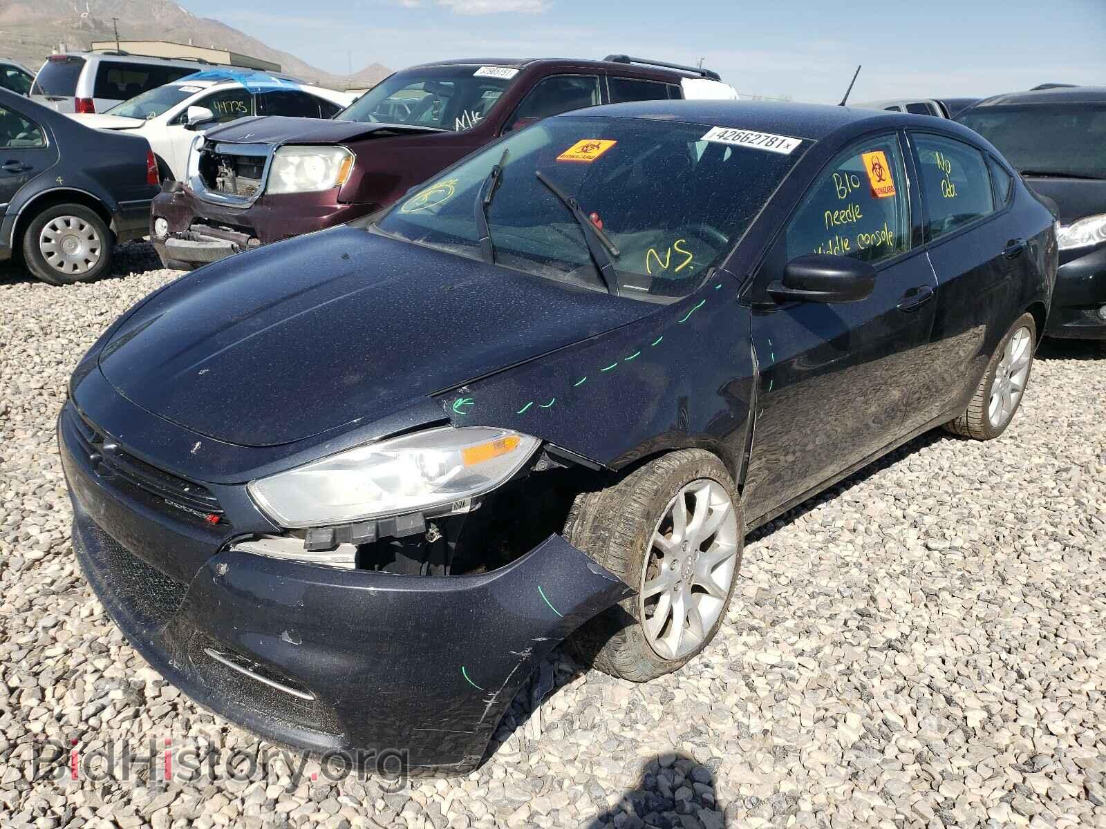 2013 DODGE DART - VIN: 1C3CDFBA7DD268864 - Фото 2