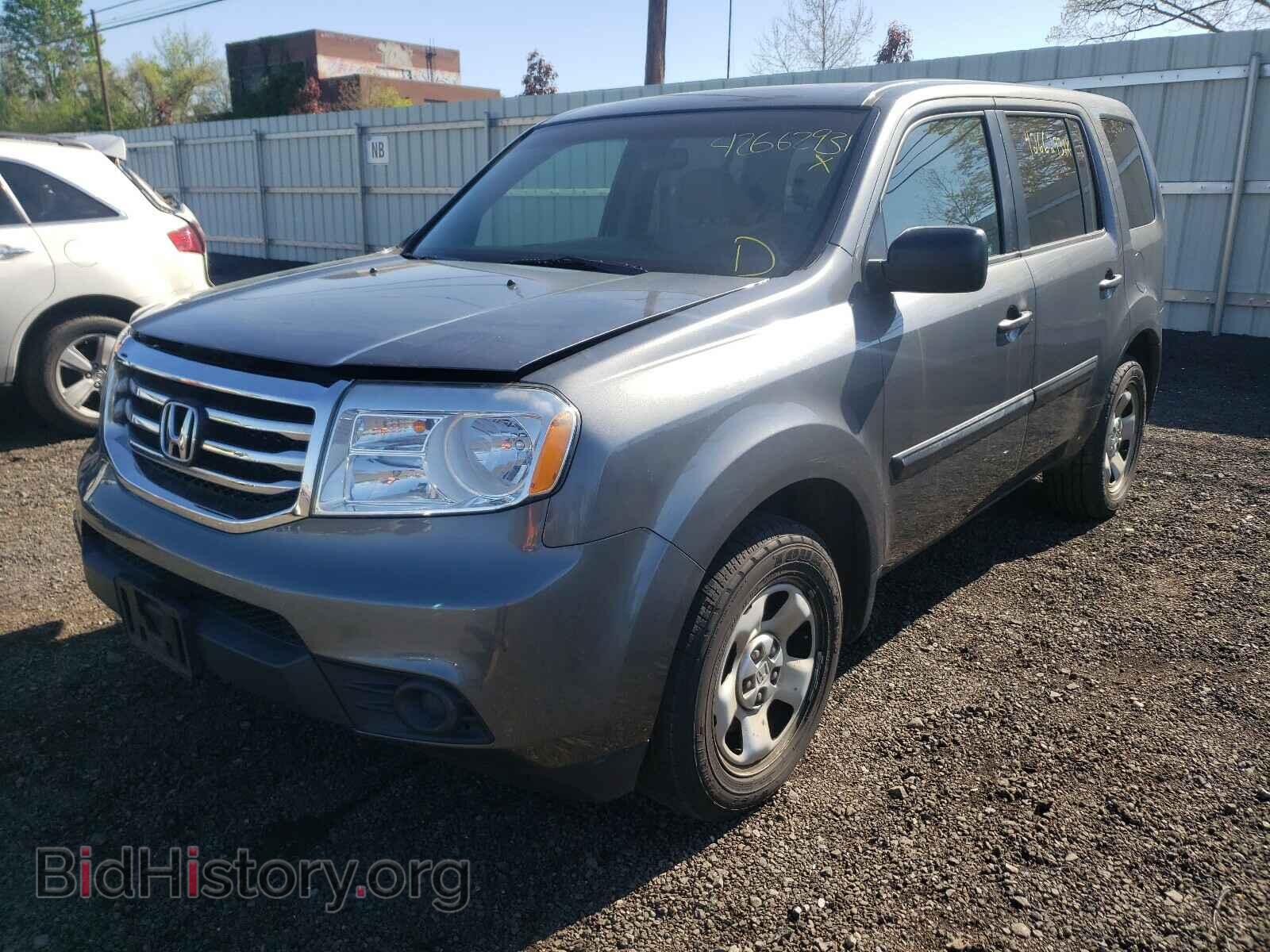 2012 HONDA PILOT - VIN: 5FNYF4H29CB036760 - Фото 2