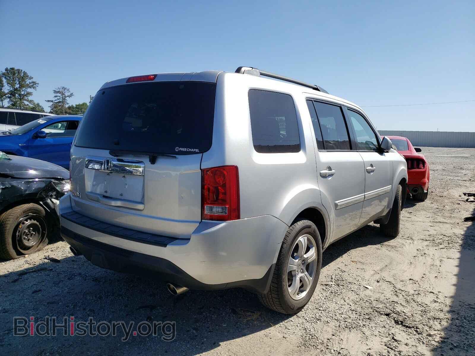 2014 HONDA PILOT - VIN: 5FNYF3H77EB017049 - Фото 4