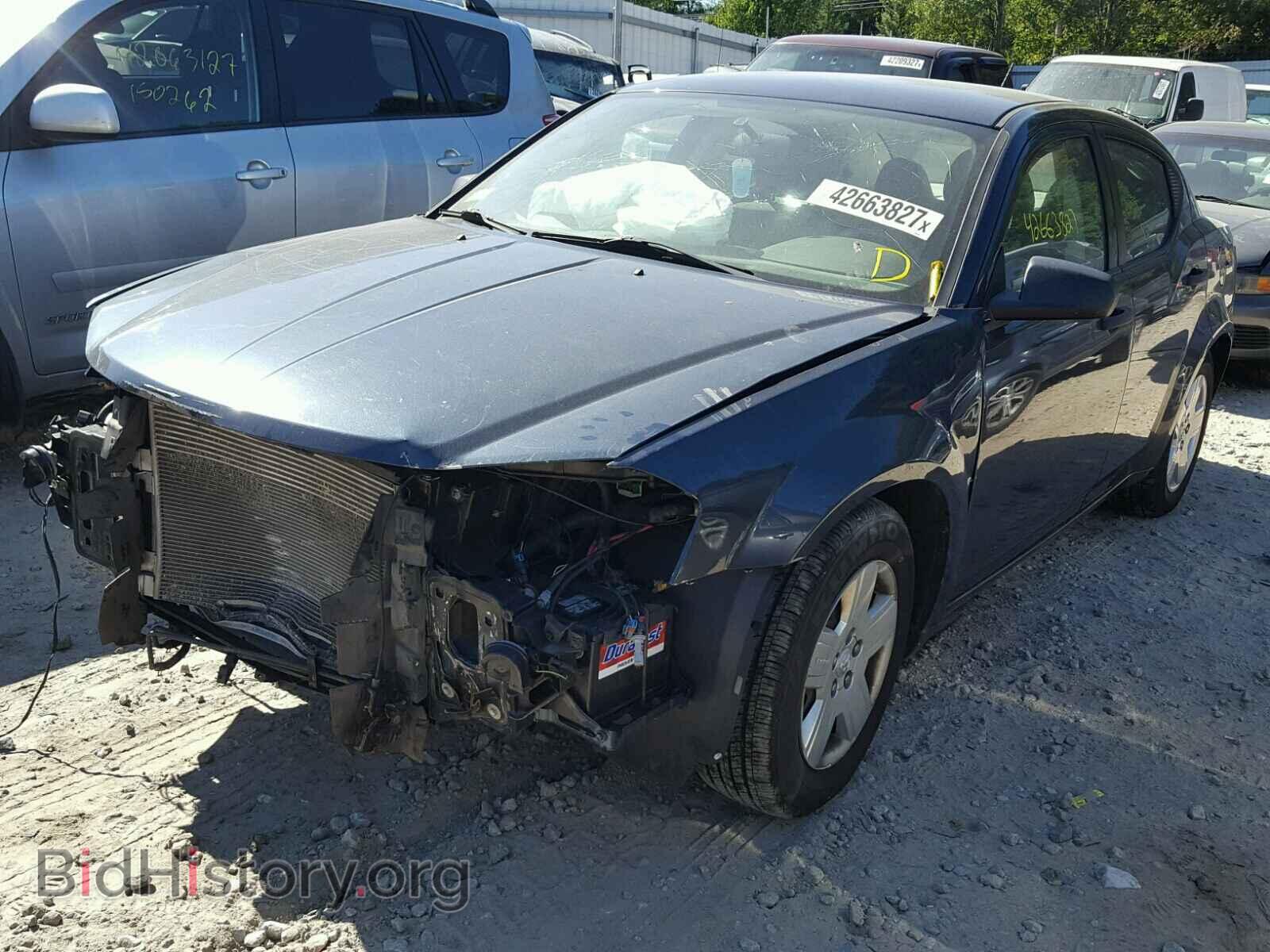 2008 DODGE AVENGER - VIN: 1B3LC46JX8N266430 - Фото 2