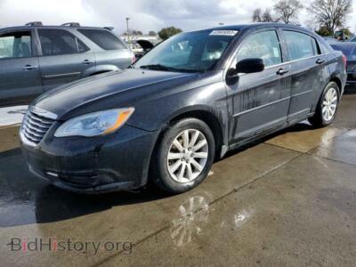 2013 Chrysler 200 200 Tourin, black — VIN 1C3CCBBB8DN713840, Copart