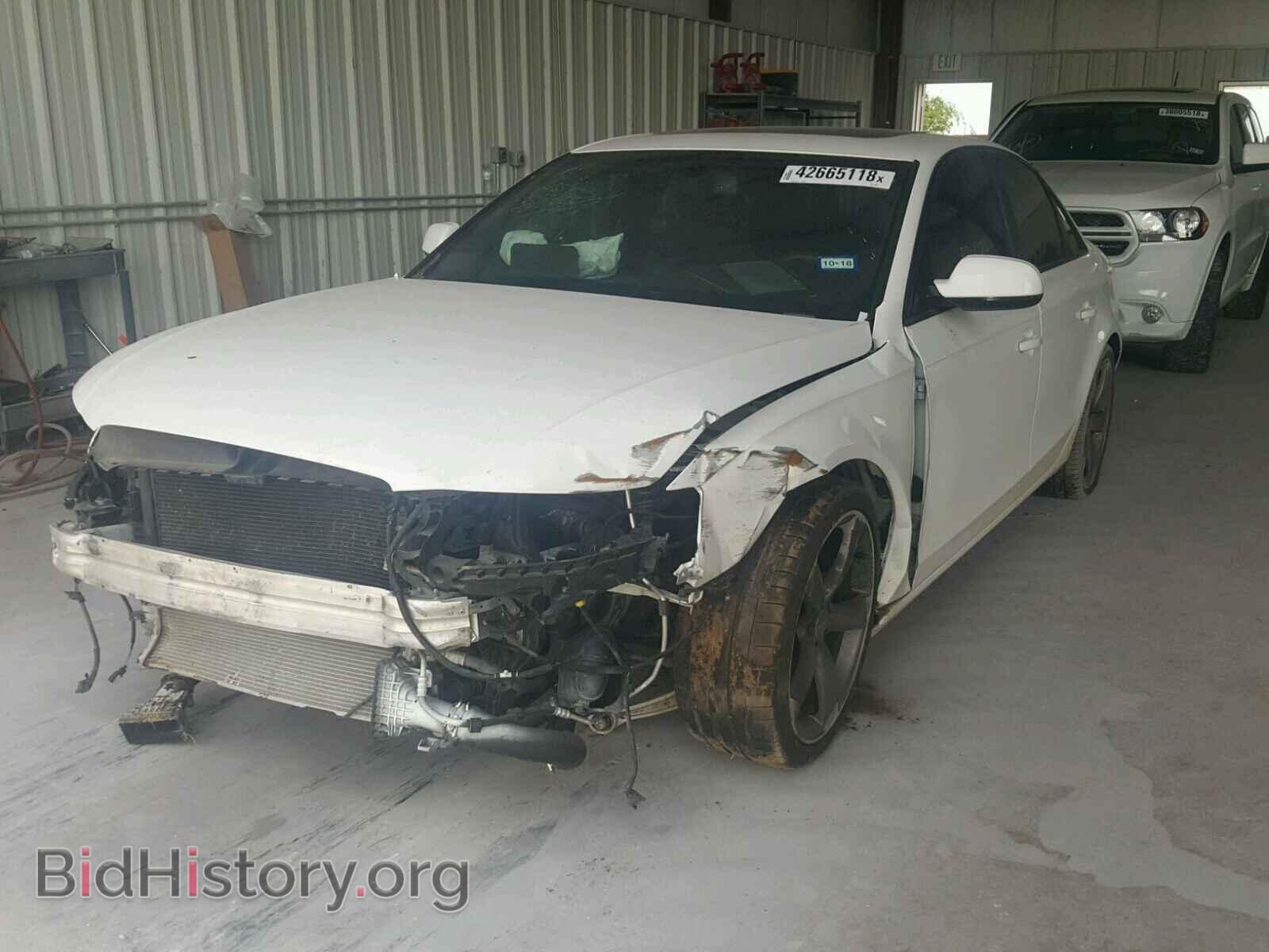 2011 AUDI A4 - VIN: WAUEFAFL2BN033922 - Фото 2