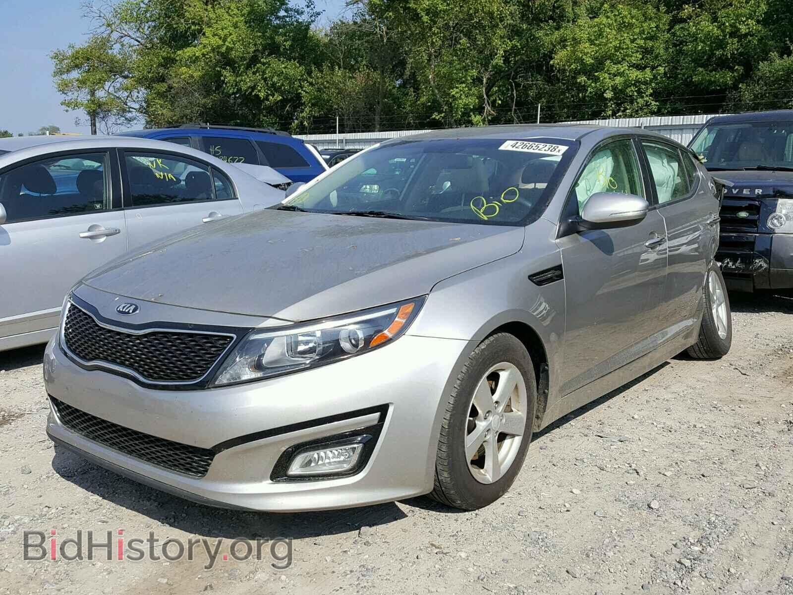 2015 KIA OPTIMA - VIN: KNAGM4A74F5534603 - Фото 2