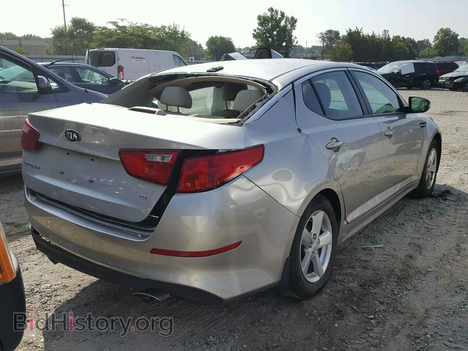 2015 KIA OPTIMA - VIN: KNAGM4A74F5534603 - Фото 4