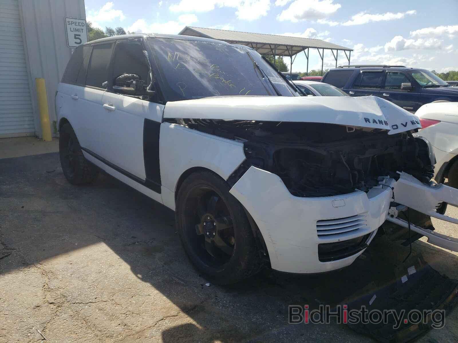 Photo SALGR2FV2HA356032 - LAND ROVER RANGEROVER 2017