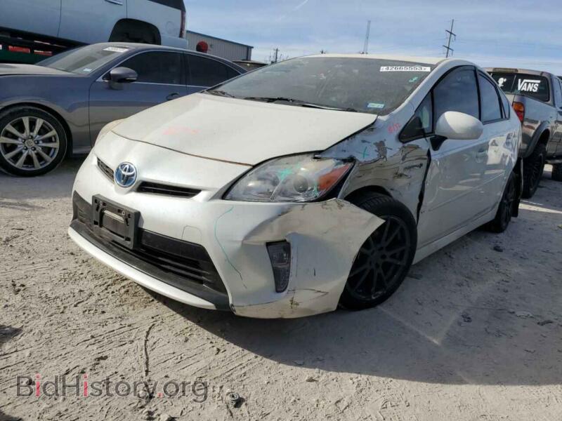 2013 Toyota PRIUS (VIN JTDKN3DU9D1663219) — фото 1 из 12, Copart, повреждение: передняя часть
