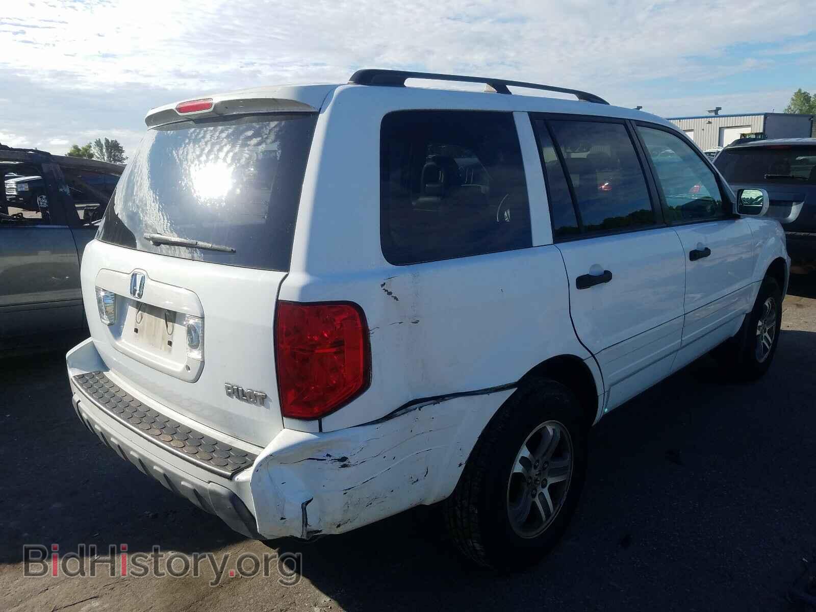 2005 HONDA PILOT - VIN: 5FNYF185X5B051926 - Фото 4