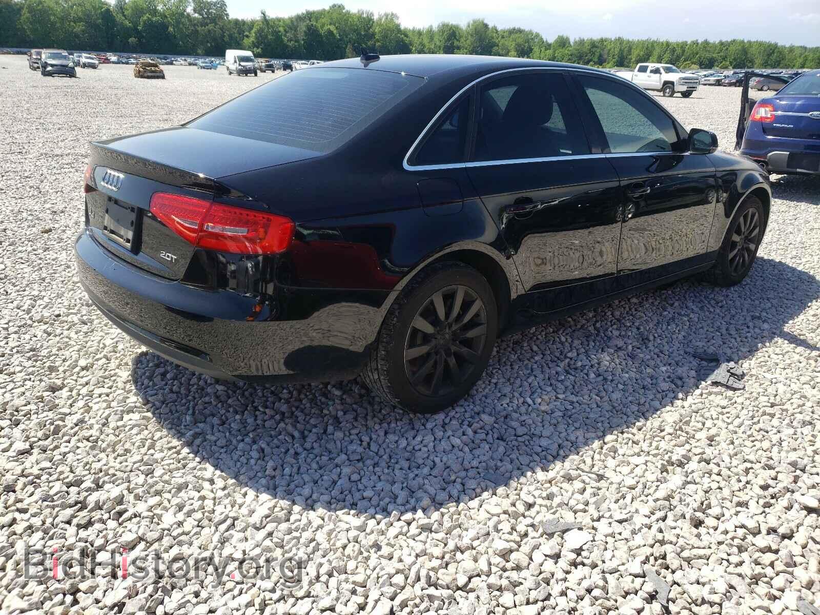 2013 AUDI A4 - VIN: WAUAFAFL4DA138521 - Photo 4