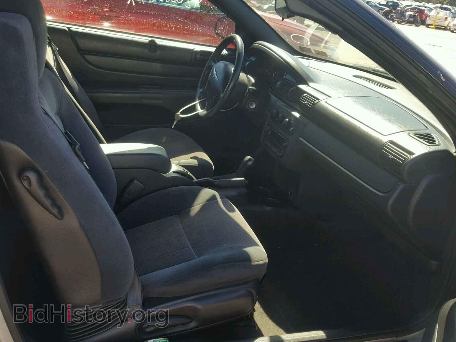 2006 CHRYSLER SEBRING - VIN: 1C3EL45R66N112877 - Фото 5