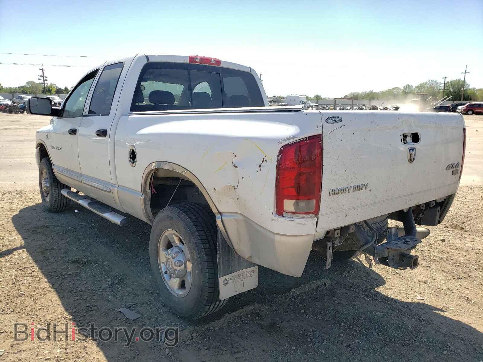 2006 DODGE RAM 2500 - VIN: 1D7KS28CX6J219795 - Фото 3