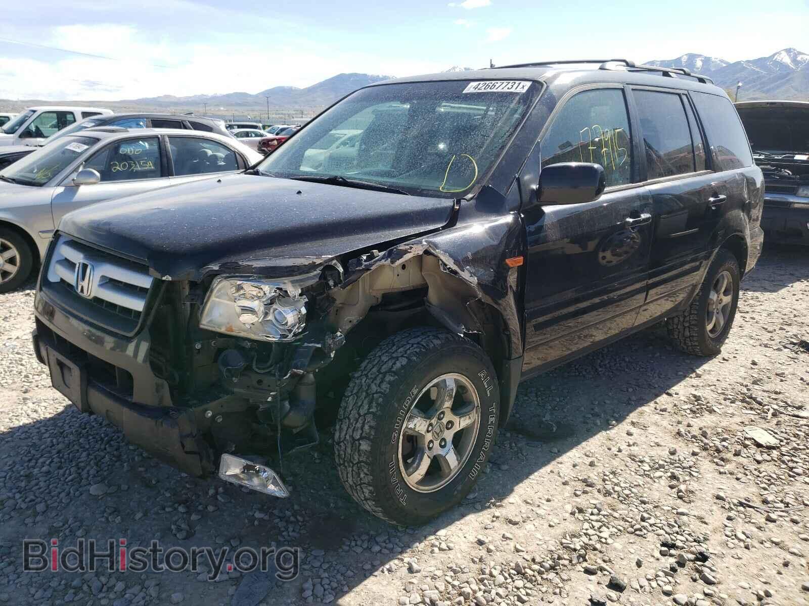2008 HONDA PILOT - VIN: 5FNYF18458B019686 - Фото 2