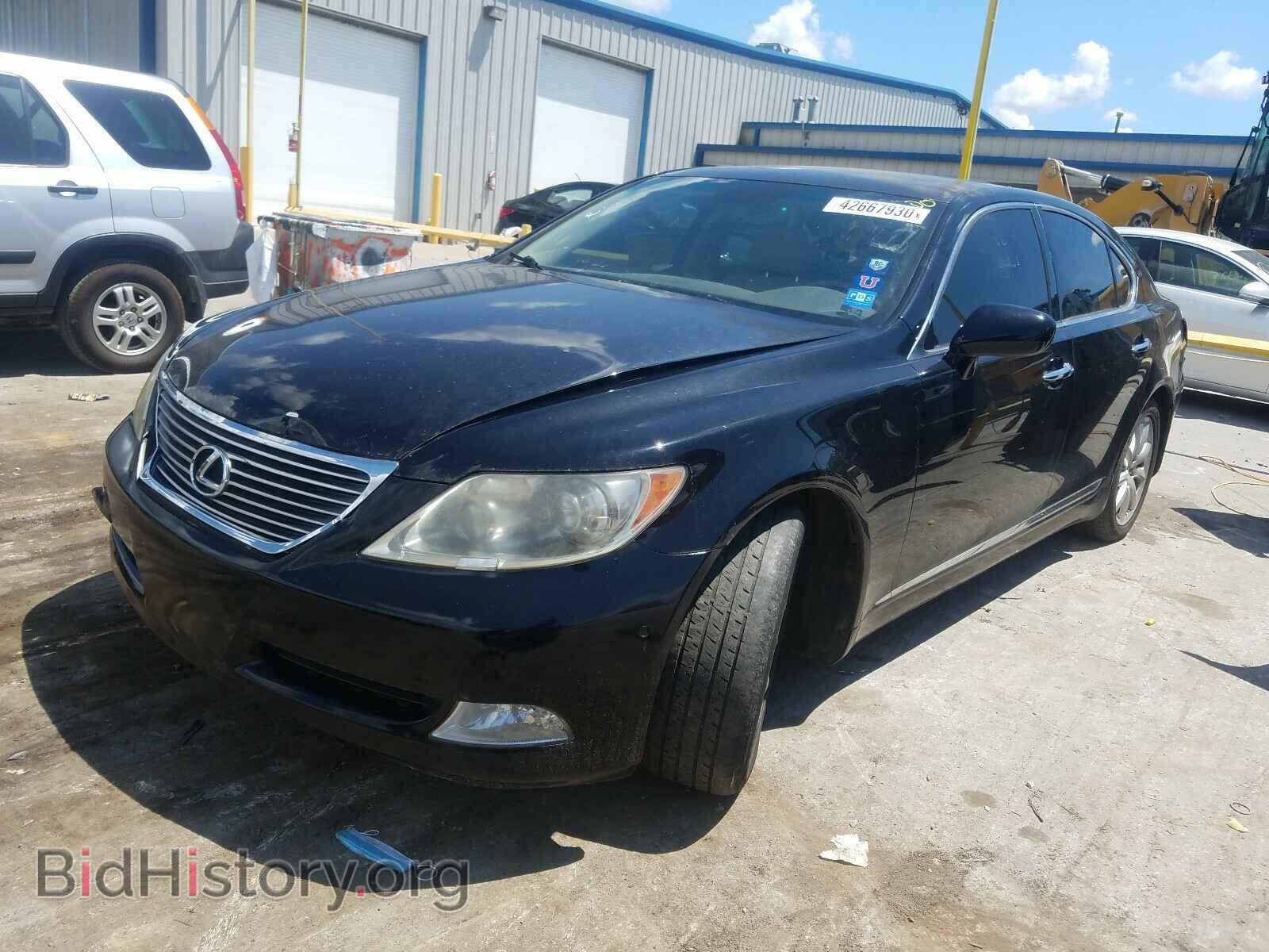 2008 LEXUS LS460 - VIN: JTHBL46F685070067 - Фото 2