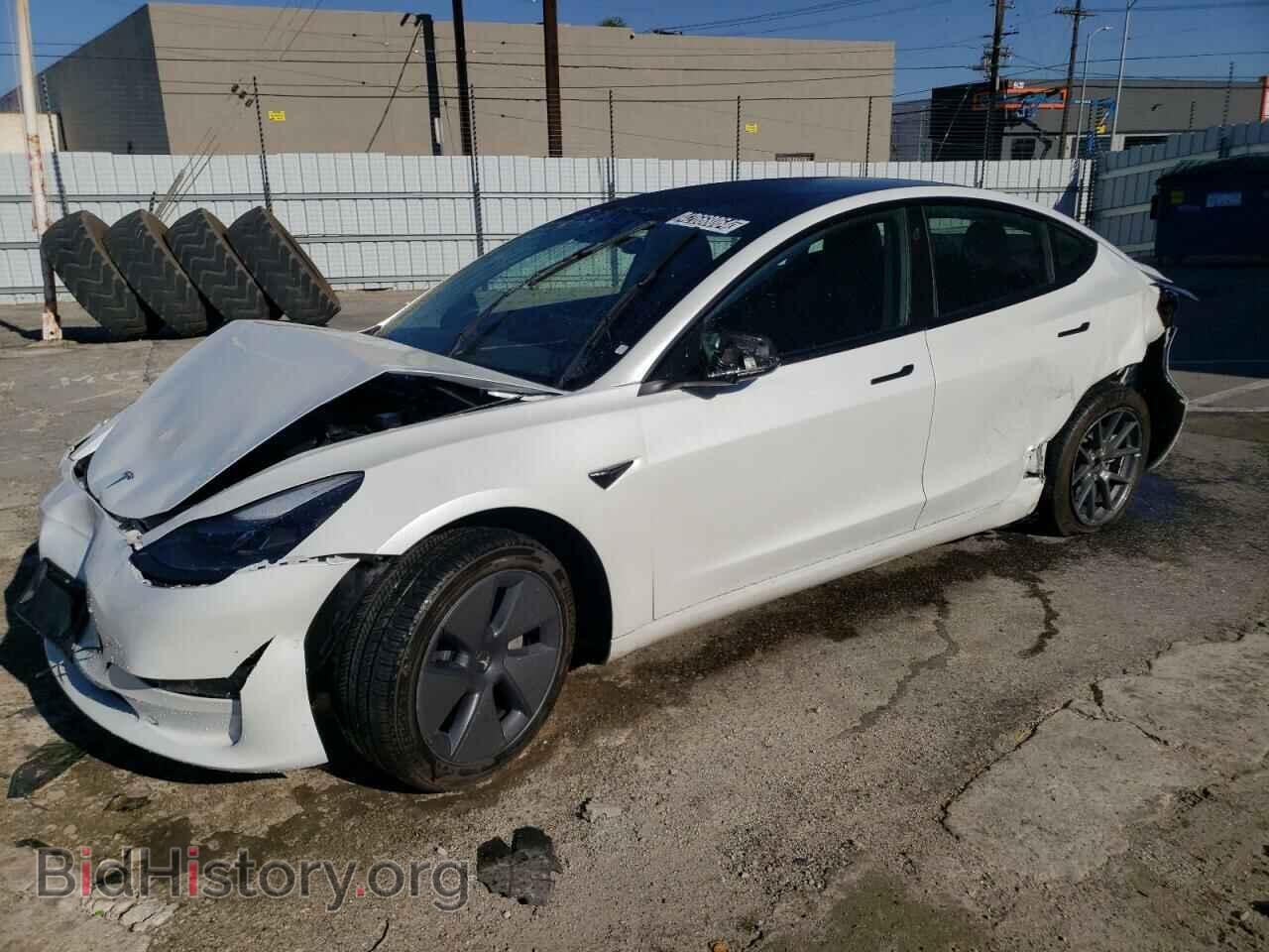 Photo 5YJ3E1EA1NF287170 - TESLA MODEL 3 2022