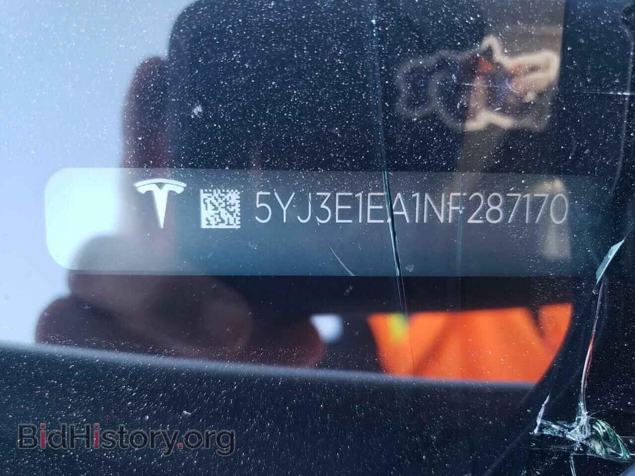 2022 TESLA MODEL 3 - VIN: 5YJ3E1EA1NF287170 - Фото 12