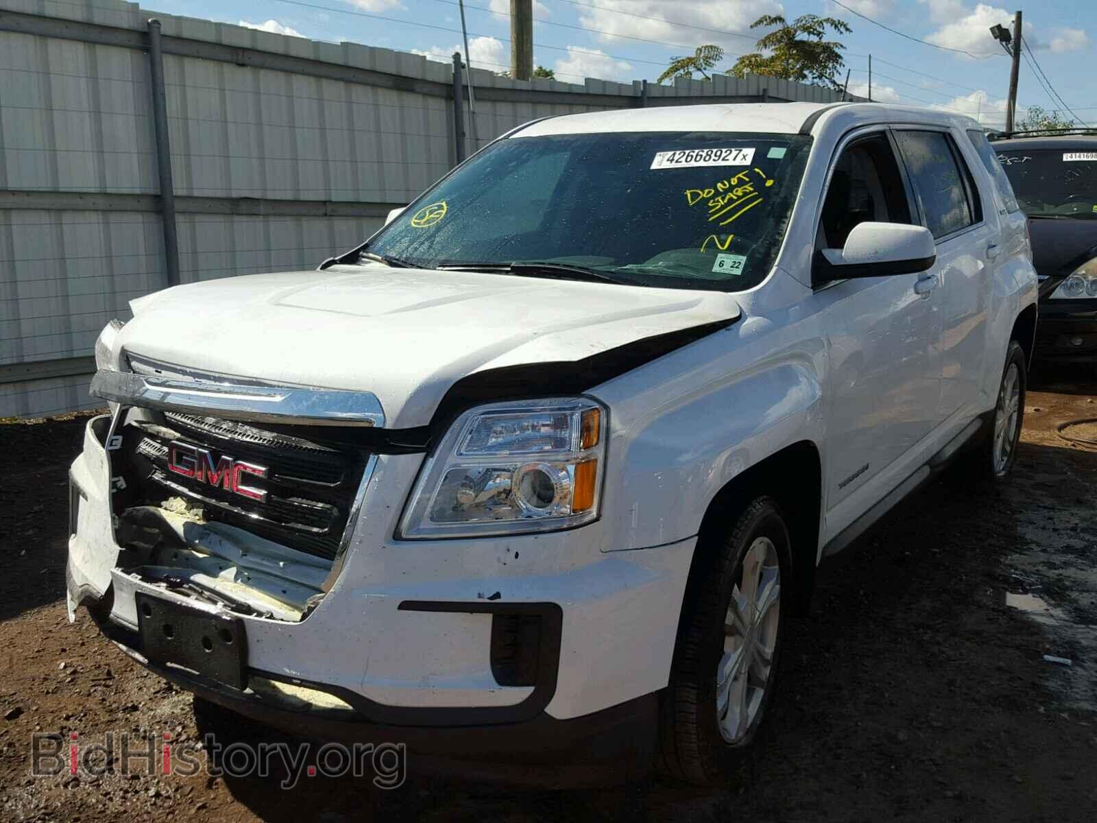2017 GMC TERRAIN - VIN: 2GKALMEK1H6336499 - Фото 2