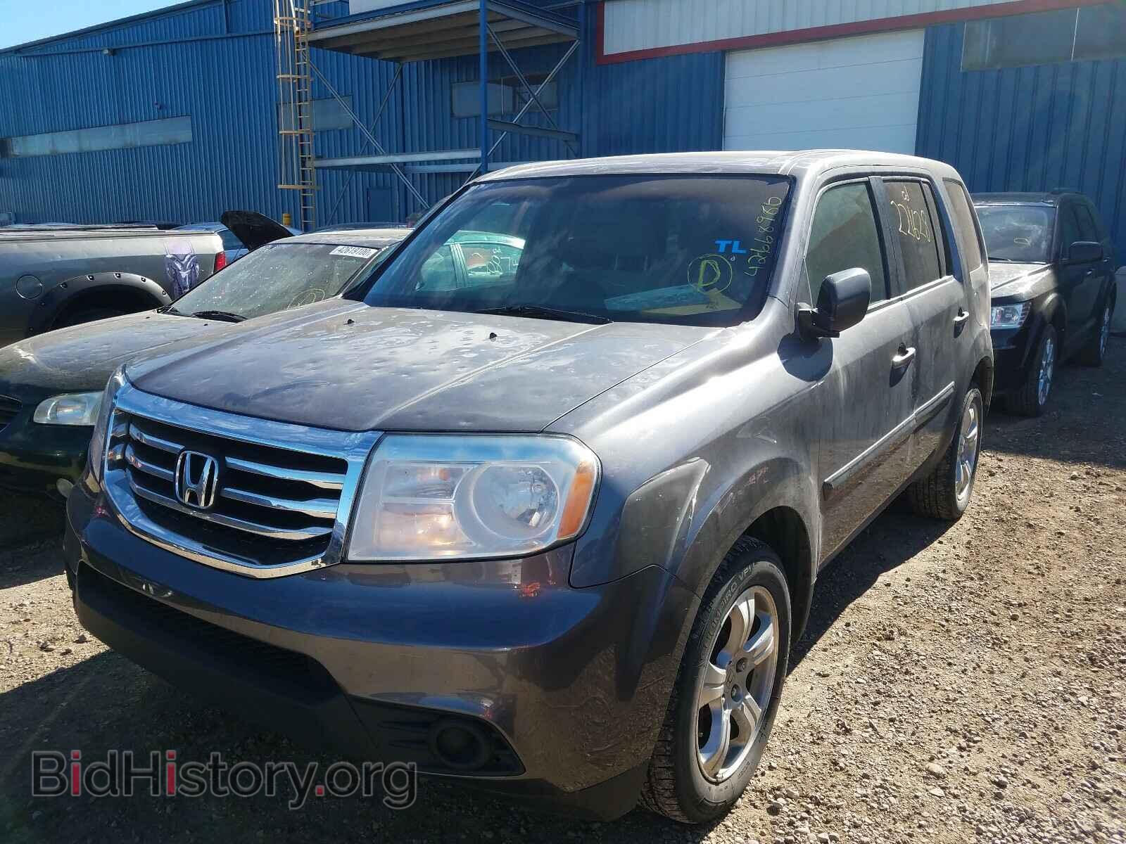 2014 HONDA PILOT - VIN: 5FNYF4H2XEB501274 - Фото 2