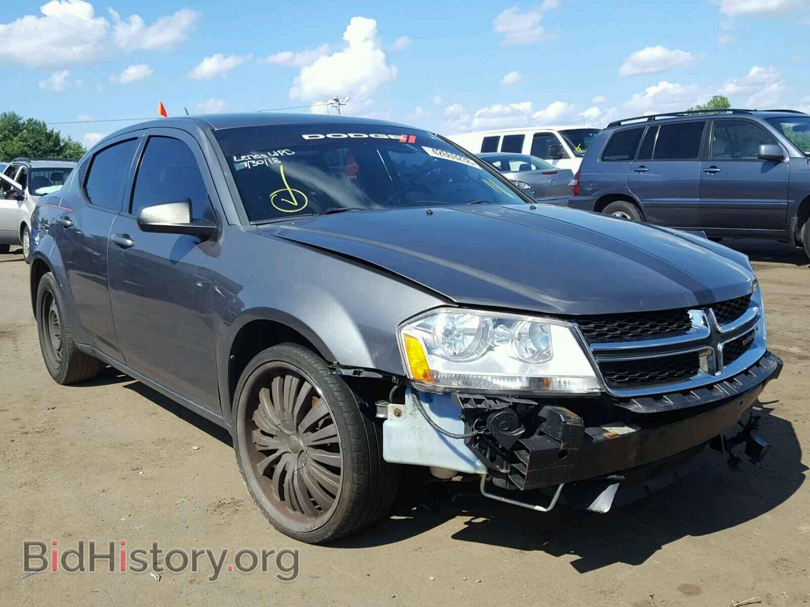 Фотография 1C3CDZAB5CN110334 - DODGE AVENGER 2012