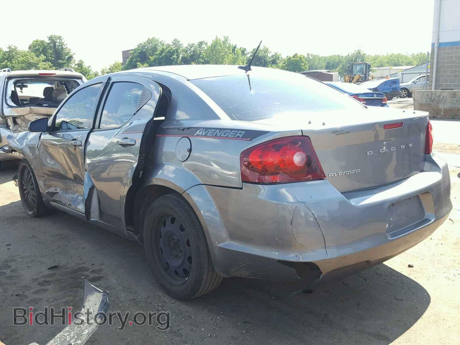 2012 DODGE AVENGER - VIN: 1C3CDZAB5CN110334 - Фото 3