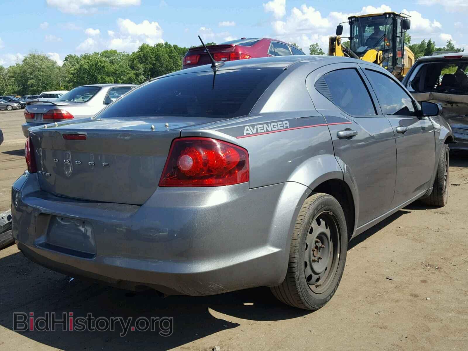 2012 DODGE AVENGER - VIN: 1C3CDZAB5CN110334 - Фото 4
