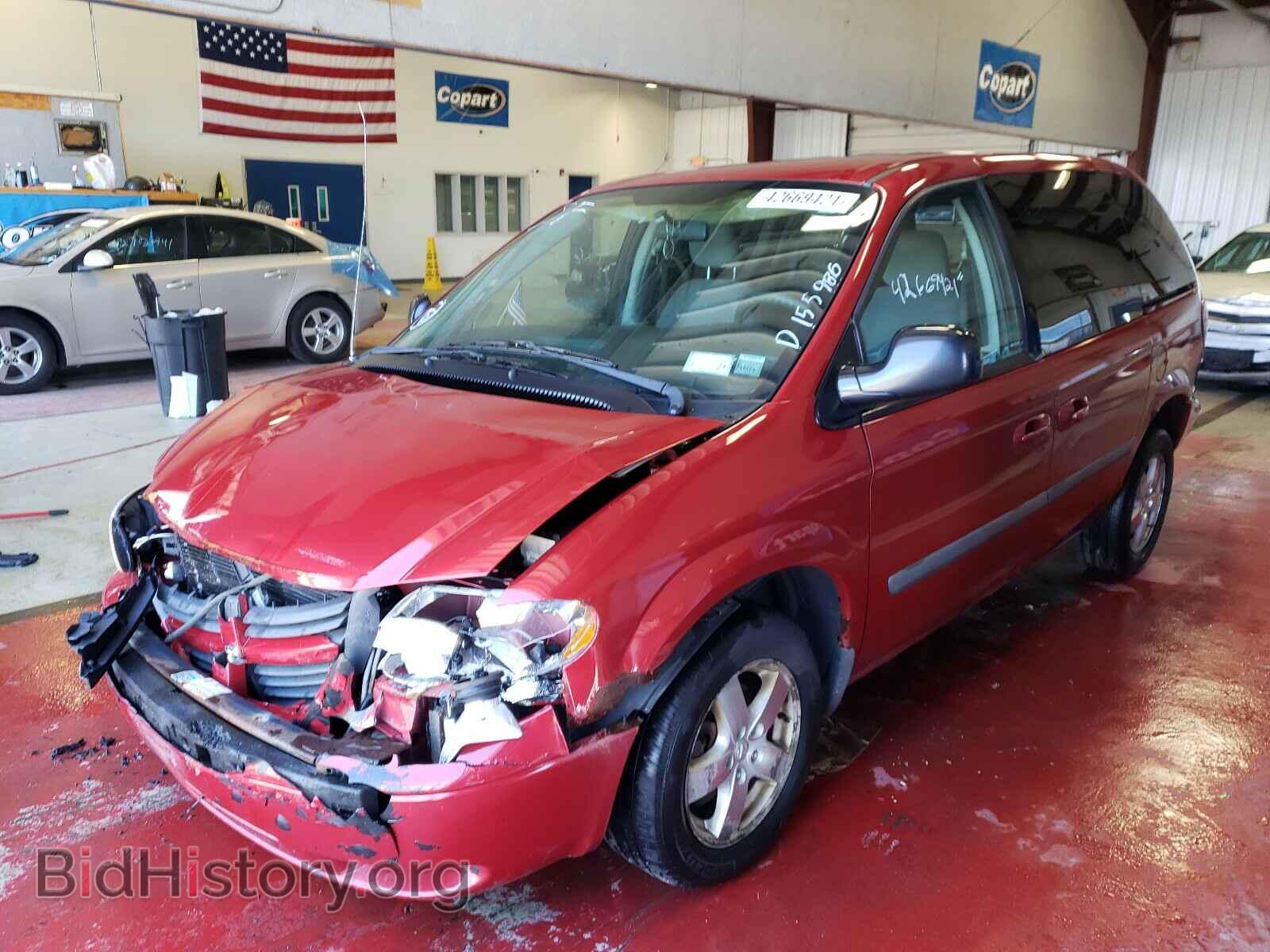 2006 DODGE CARAVAN - VIN: 1D4GP45R36B757242 - Фото 2