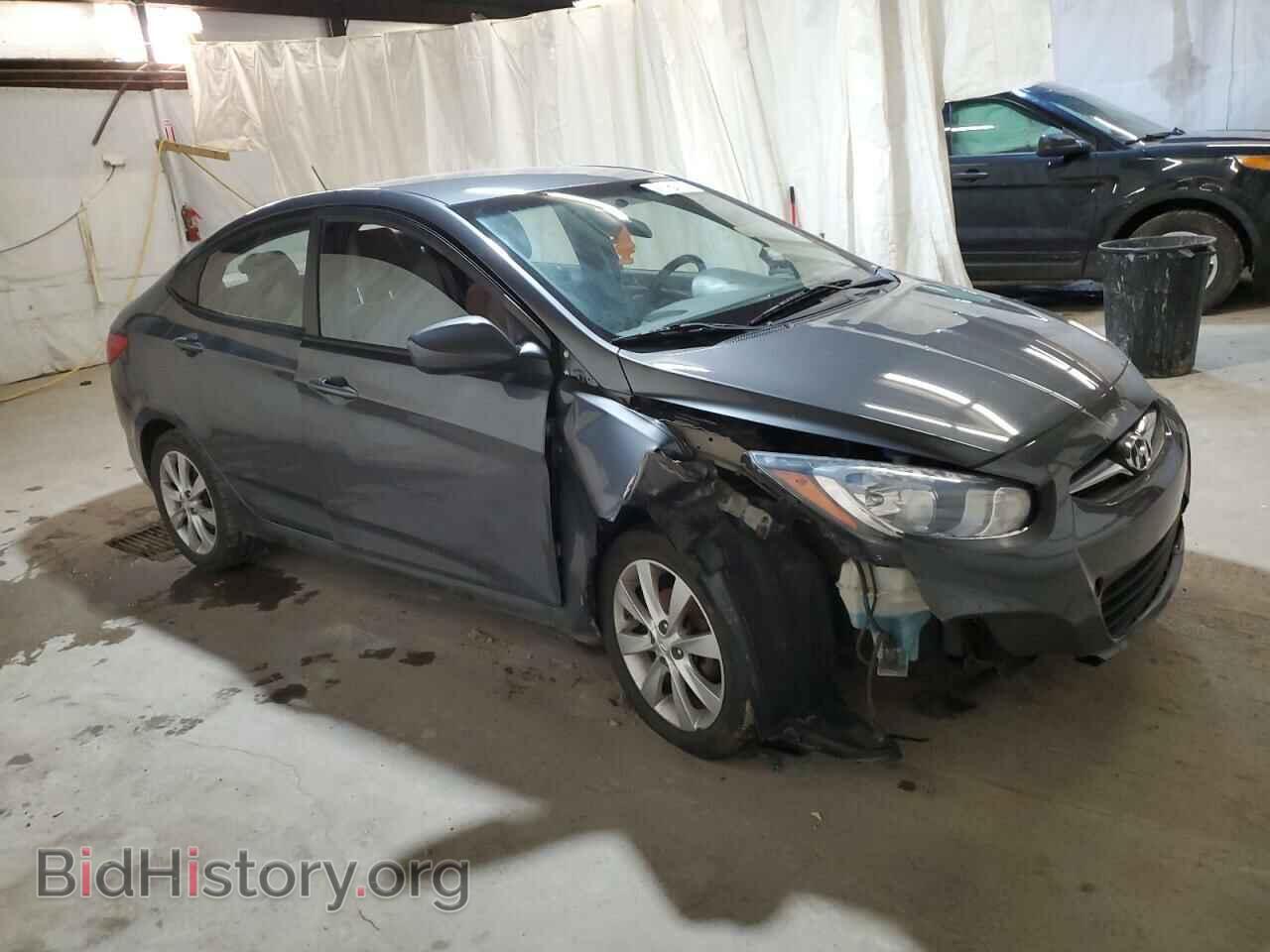 2012 HYUNDAI ACCENT - VIN: KMHCU4AE9CU214206 - Фото 4