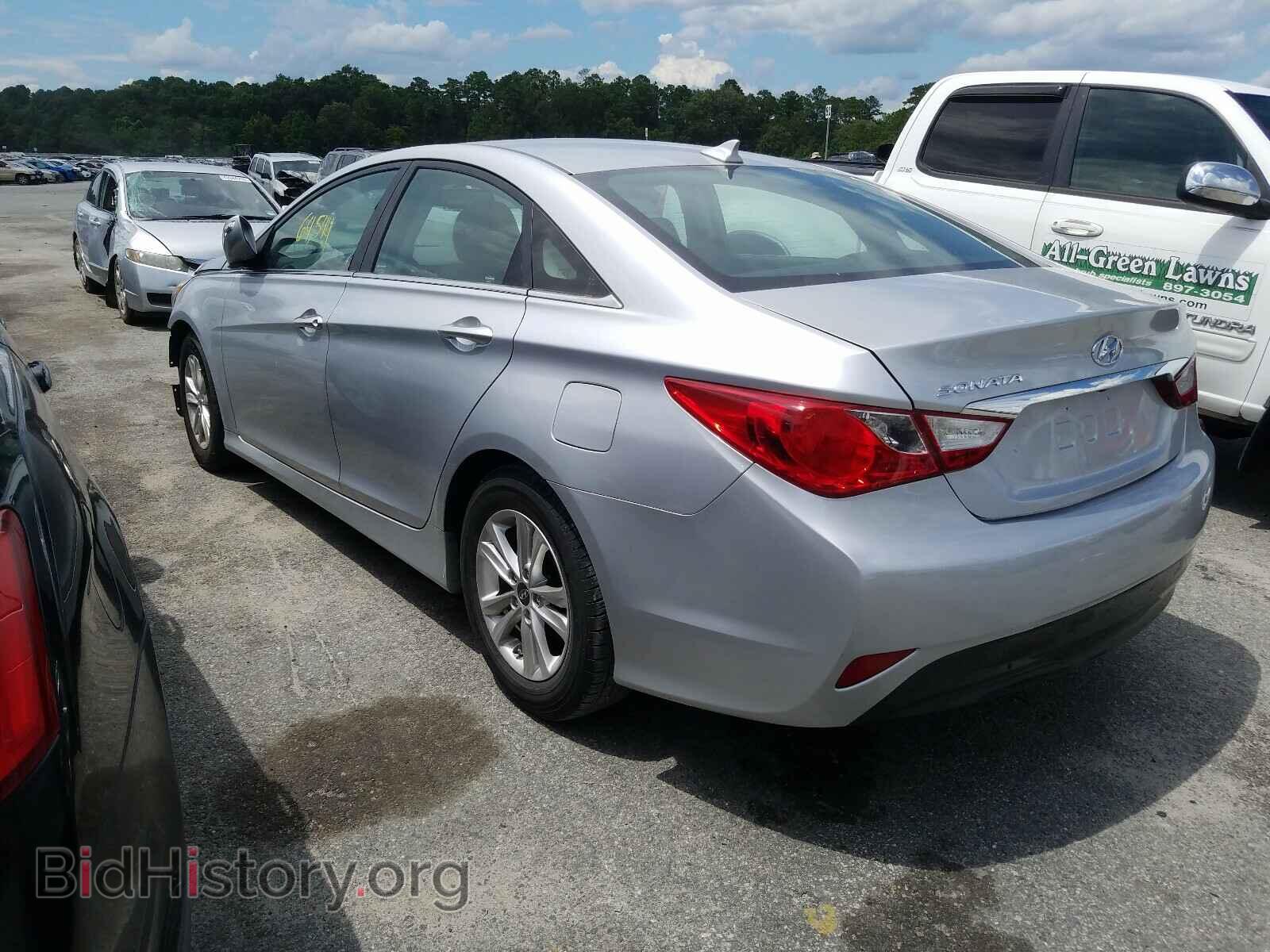 2014 HYUNDAI SONATA - VIN: 5NPEB4AC0EH911682 - Photo 3