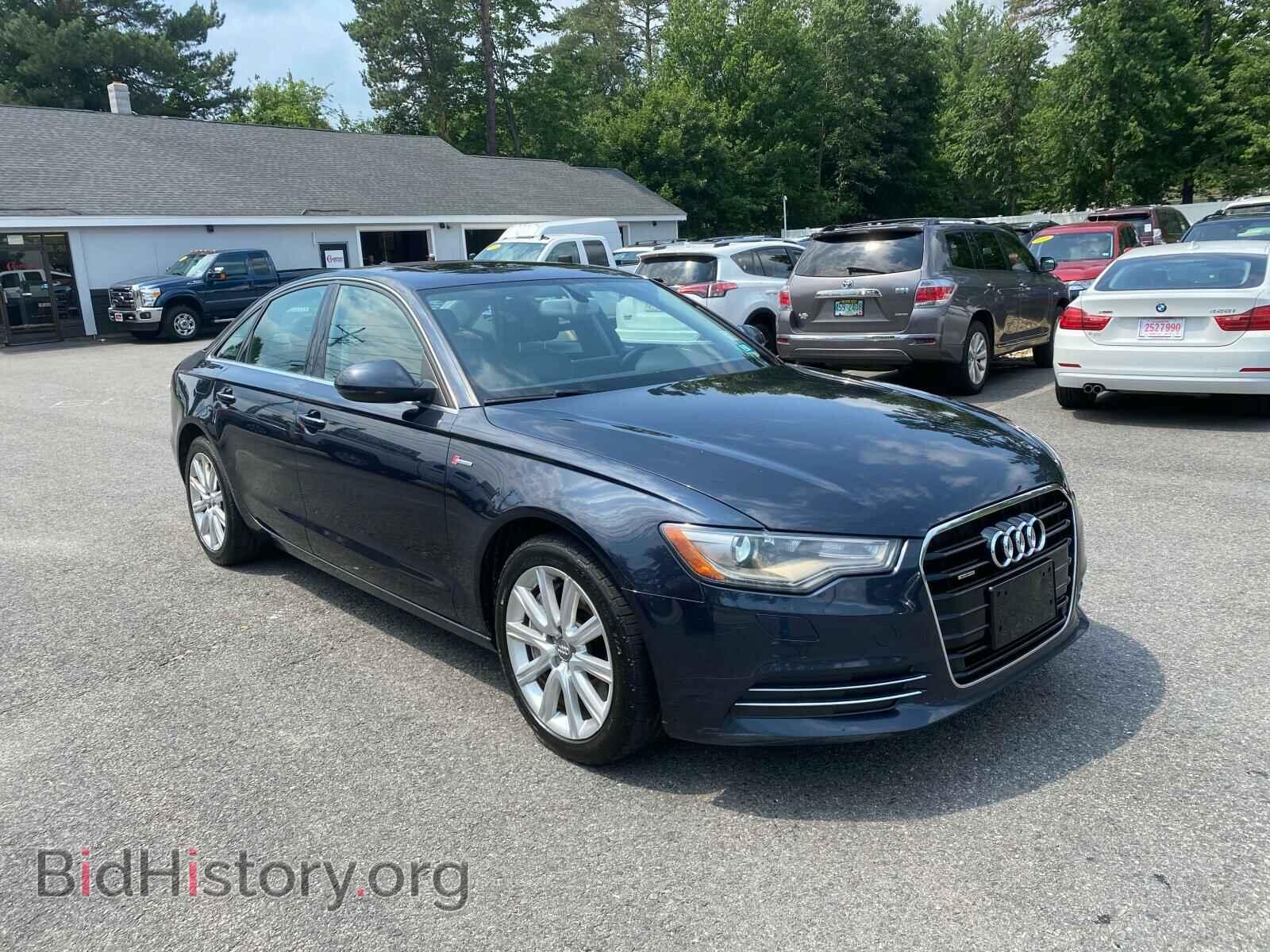 2013 AUDI A6 - VIN: WAUGGAFC4DN019979 - Фото 2