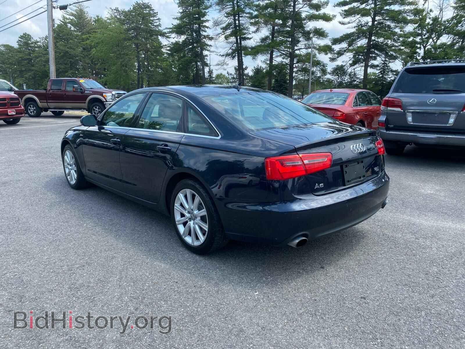 2013 AUDI A6 - VIN: WAUGGAFC4DN019979 - Фото 4