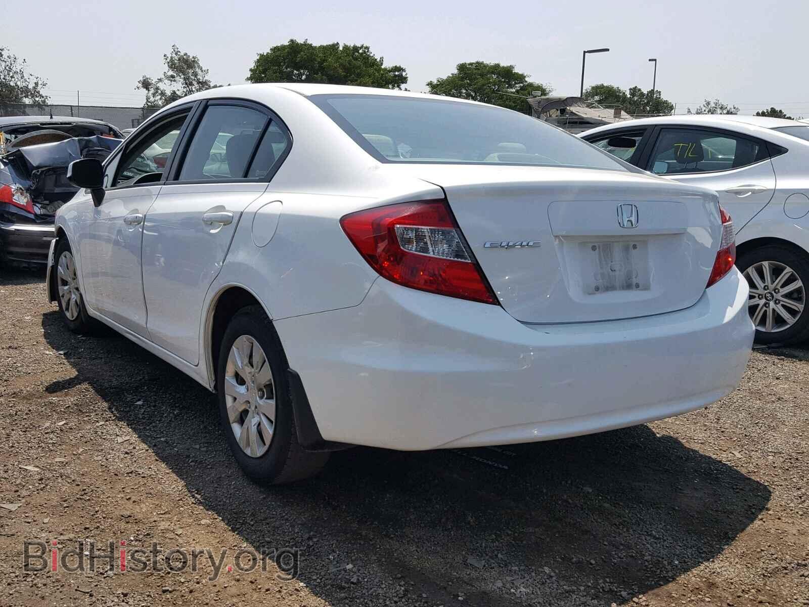 2012 HONDA CIVIC LX - VIN: 19XFB2F52CE339020 - Фото 3