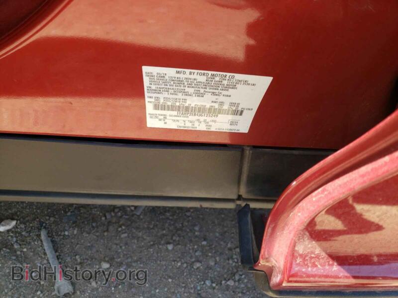 2018 Ford TAURUS (VIN 1FAHP2E84JG125249) — photo 10 of 10