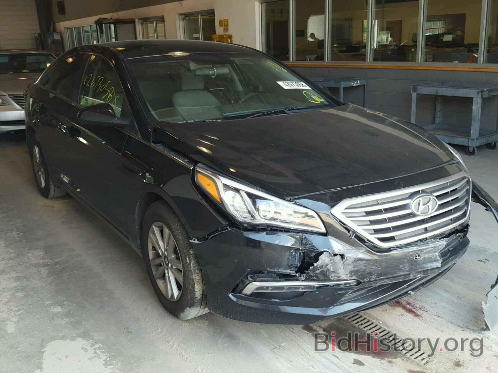 Фотография 5NPE24AF1FH003916 - HYUNDAI SONATA 2015