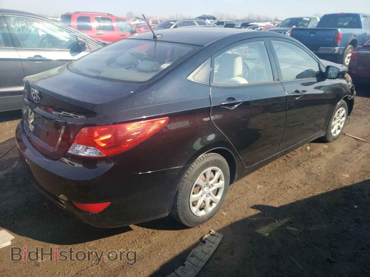 2013 HYUNDAI ACCENT - VIN: KMHCT4AE7DU472292 - Фото 3