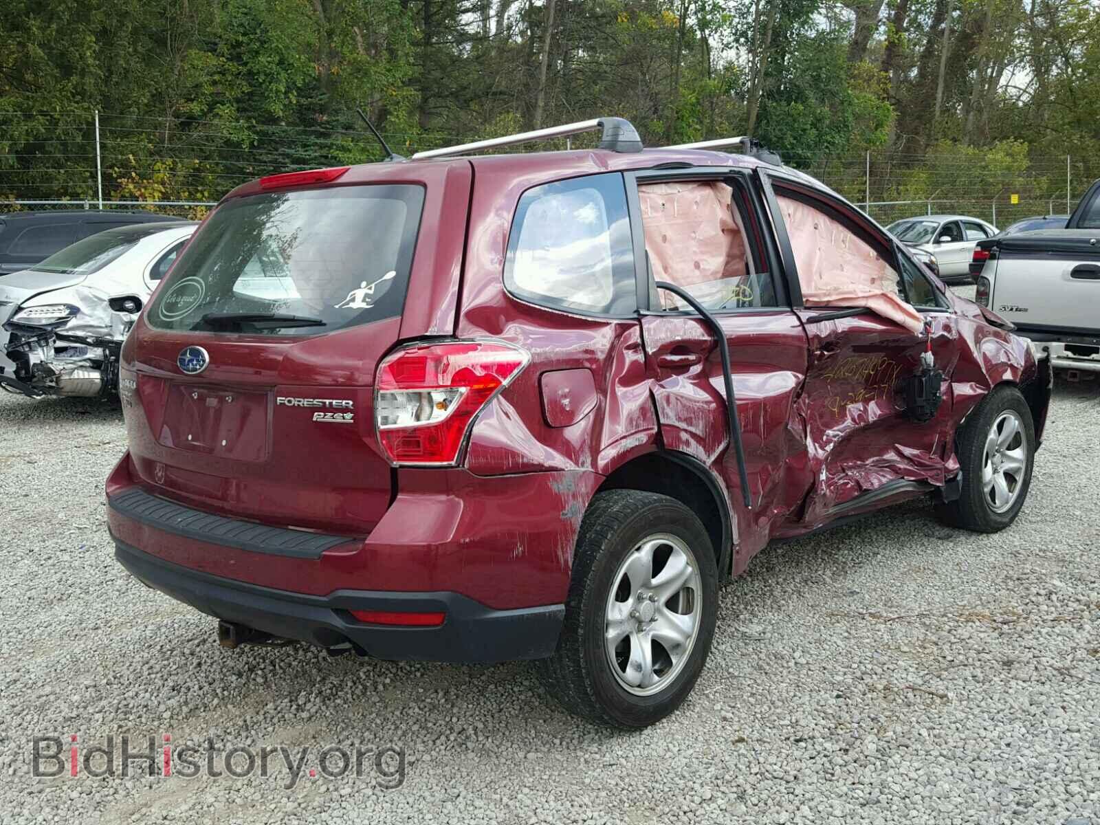 2014 SUBARU FORESTER - VIN: JF2SJAAC0EH533822 - Фото 4