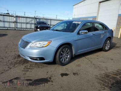 2013 Chrysler 200 Limited, blue — VIN 1C3CCBCG3DN545826, Copart