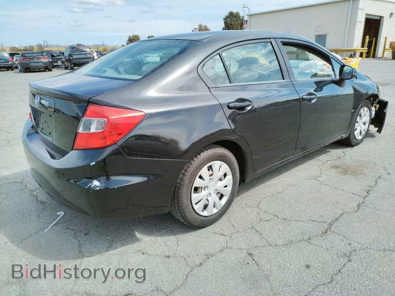 2012 HONDA CIVIC - VIN: 2HGFB2F53CH587072 - Фото 4
