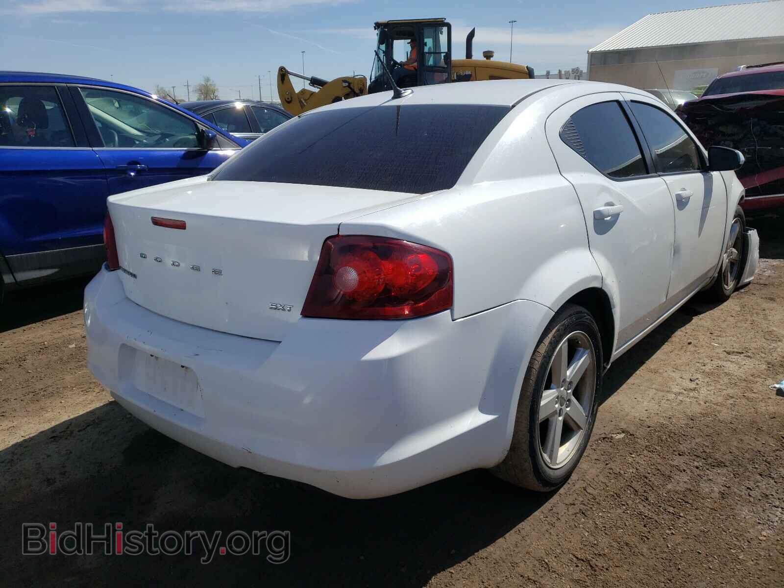 2013 DODGE AVENGER - VIN: 1C3CDZCB7DN740211 - Фото 4