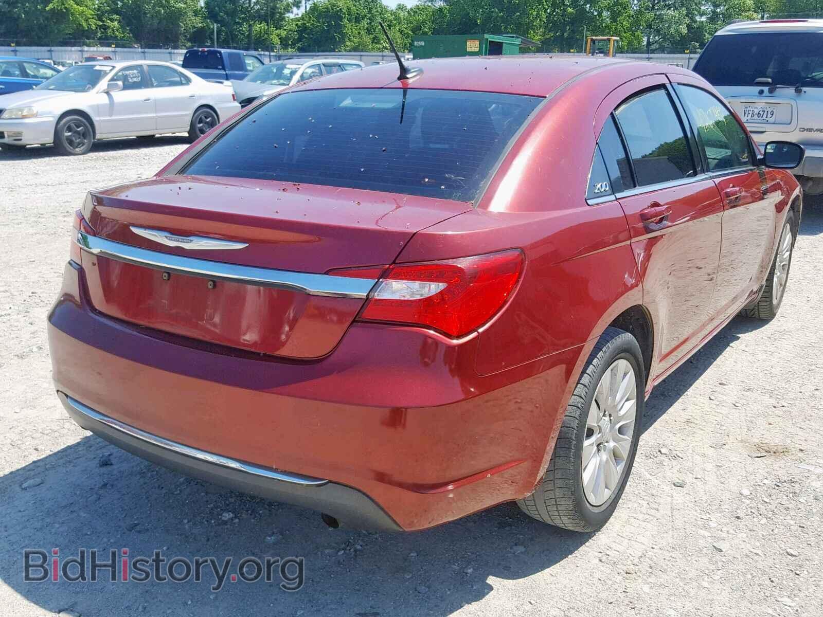 2012 CHRYSLER 200 - VIN: 1C3CCBAB8CN138395 - Фото 4