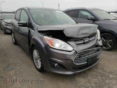 2014 Ford CMAX C-MAX PREM, gray — VIN 1FADP5CU8EL503750, Copart