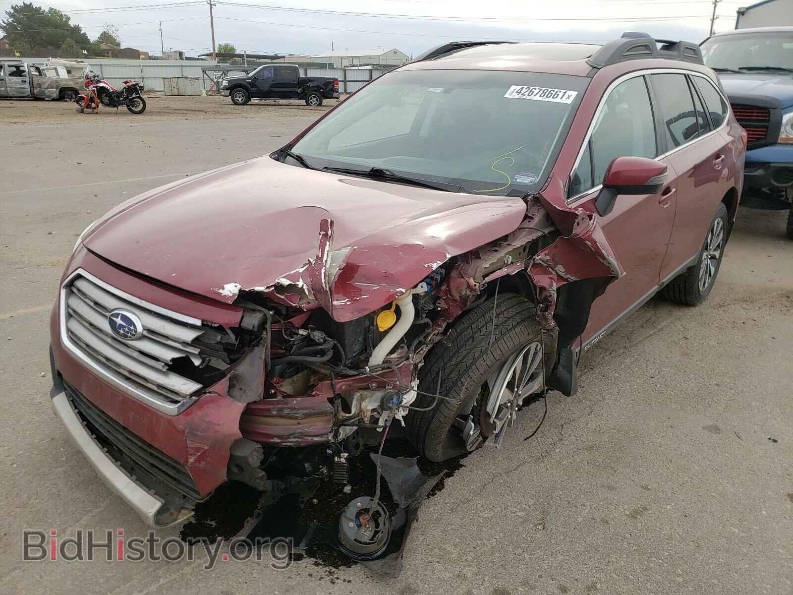 2015 SUBARU OUTBACK - VIN: 4S4BSALC3F3237731 - Фото 2