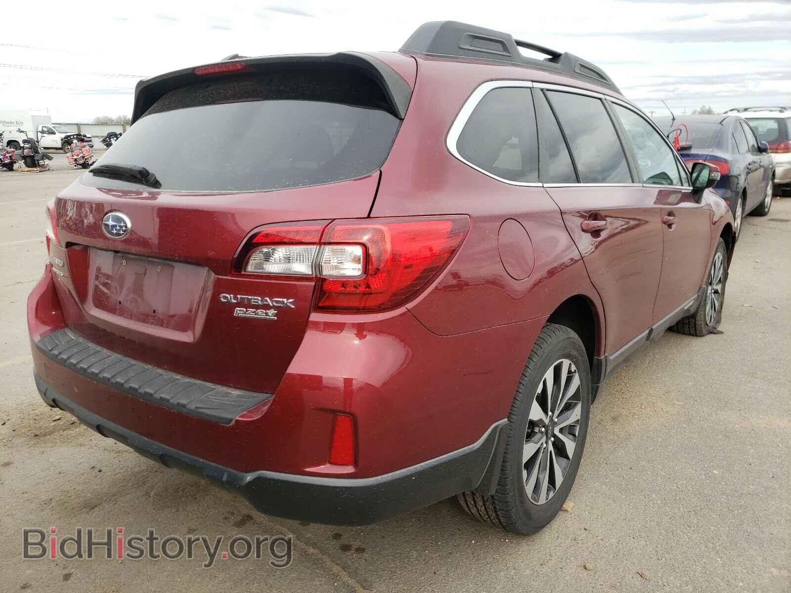 2015 SUBARU OUTBACK - VIN: 4S4BSALC3F3237731 - Фото 4