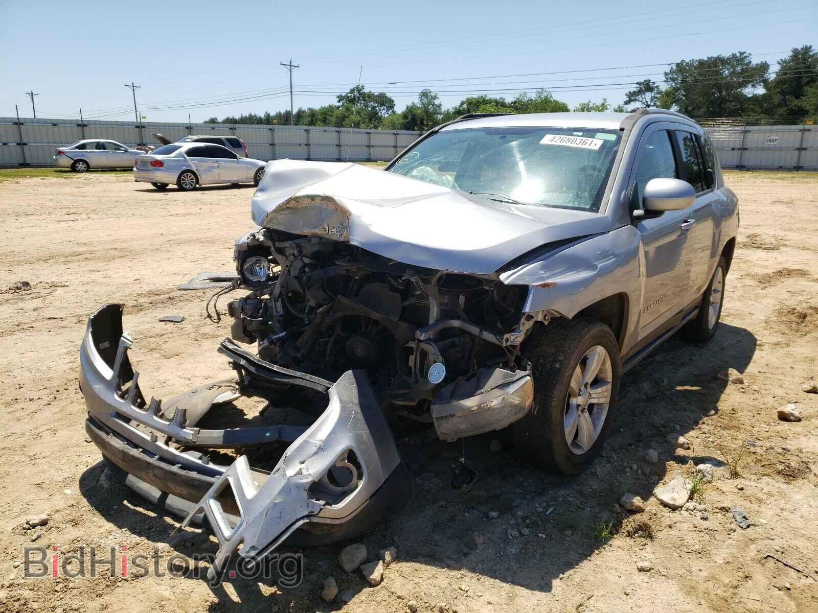 2016 JEEP COMPASS - VIN: 1C4NJCEA1GD615035 - Фото 2