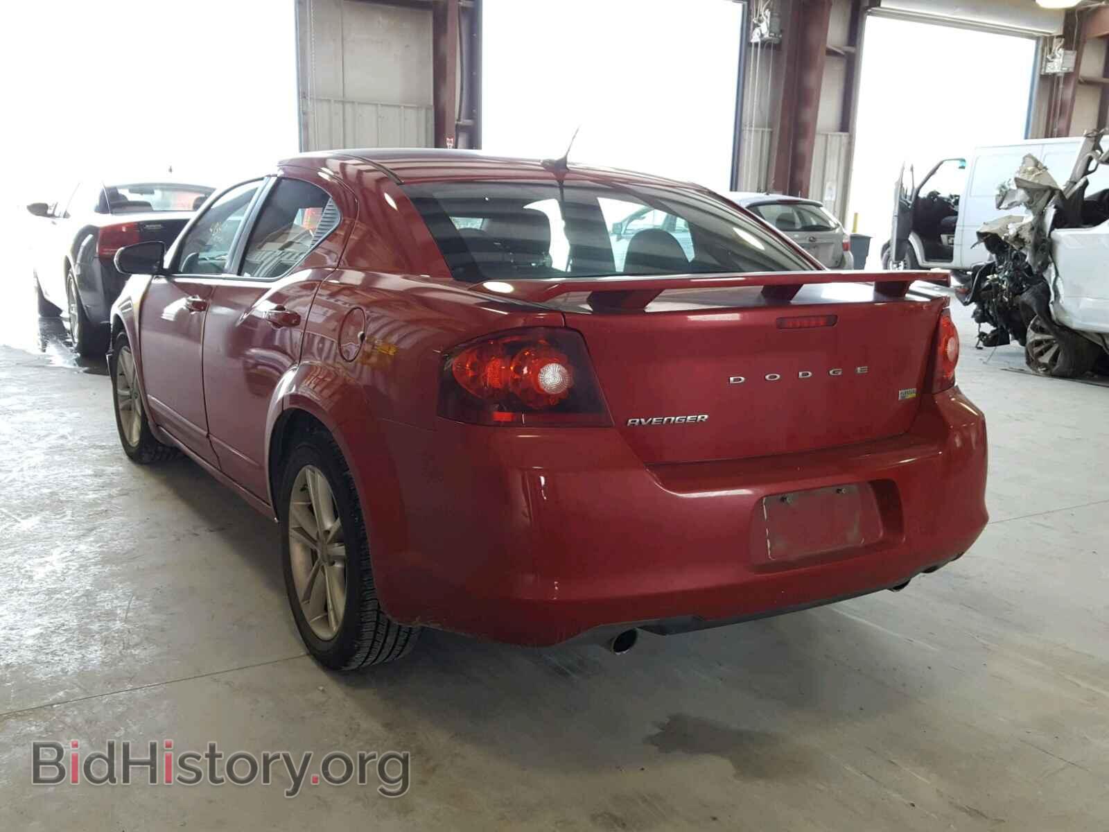 2012 DODGE AVENGER - VIN: 1C3CDZEG3CN246841 - Фото 3