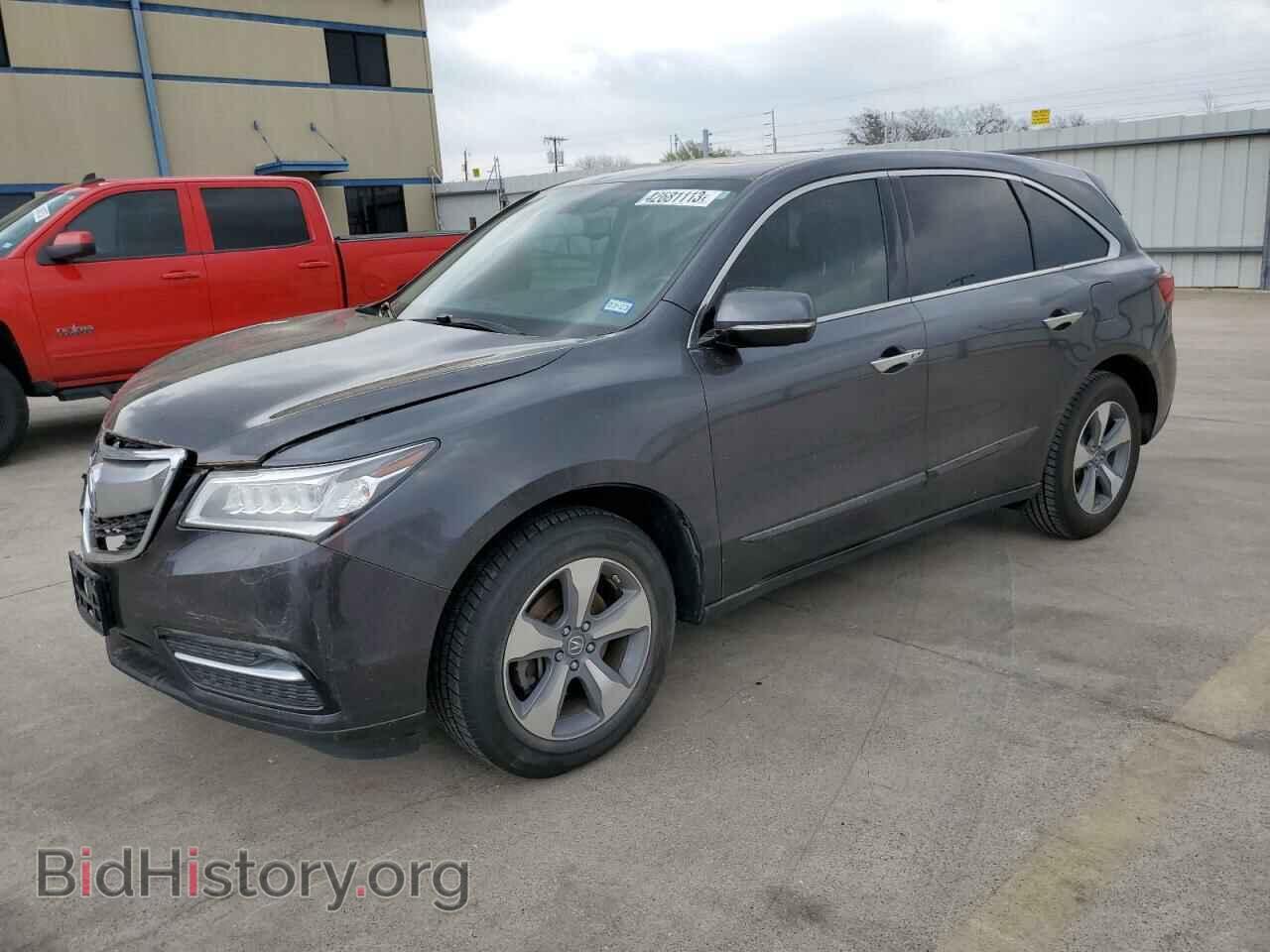 Photo 5FRYD3H20EB015586 - ACURA MDX 2014