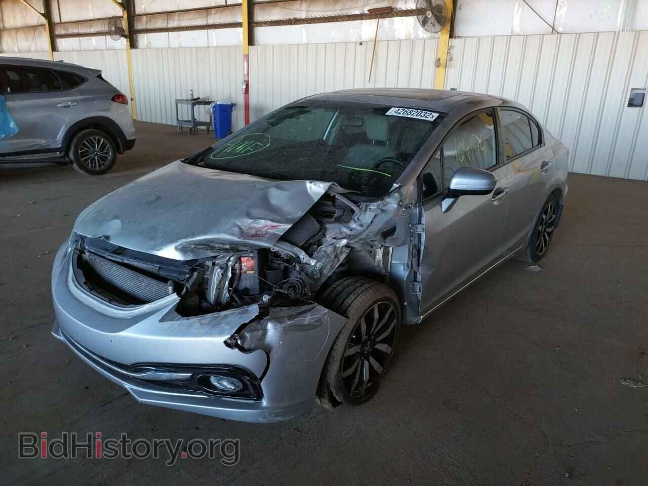 2015 HONDA CIVIC - VIN: 19XFB2F9XFE090022 - Фото 2