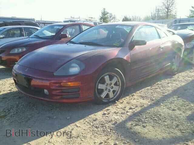 2001 MITSUBISHI ECLIPSE - VIN: 4A3AC84H01E173819 - Фото 2